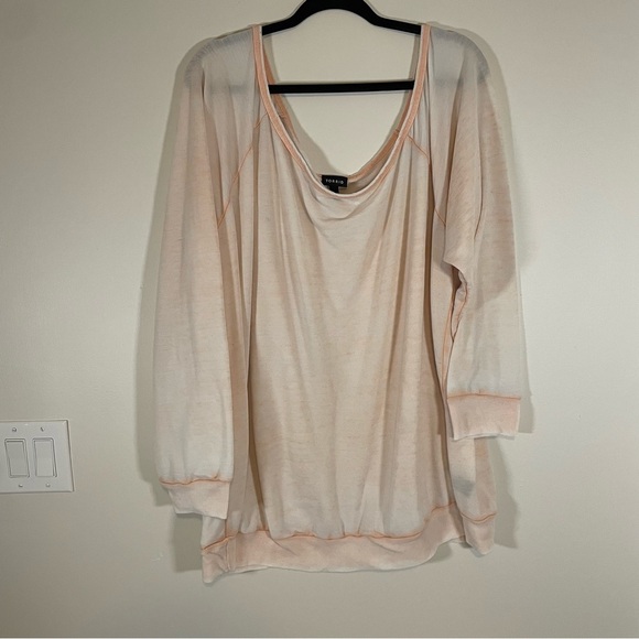 Torrid Pink Girlfriend Signature Jersey Long Sleeve T-Shirt size 5x - Picture 1 of 5